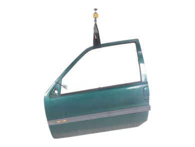 Left door (3-door models only) - Citroen SAXO PH.2 - Vert Fonce - 9002H2 - A1-7768M