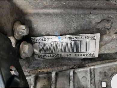 Gearbox type PK4013 - Renault MEGANE II PH.2 - G1-8034Z