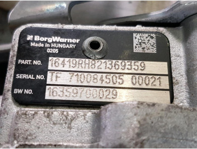 Engine type K9K656 - Renault MEGANE IV PH.1 - L1-8432G