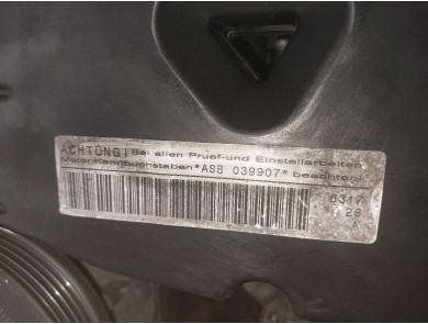 Engine type ASB - Audi A6 III PH.1 - J0-8814Y