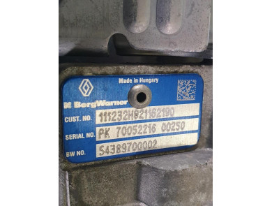 Engine type K9K636 - Renault MEGANE III PH.2 - J0-5352A