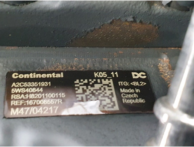 Engine type K9K636 - Renault MEGANE III PH.2 - J0-5352A
