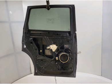 Rear left door - Audi Q7 I PH.1 - Noir - 4L0833051 - P1-7113Q