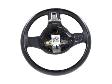 Steering wheel - Volkswagen POLO V PH.1 - 6R0419091FE74 - Y1-7893V