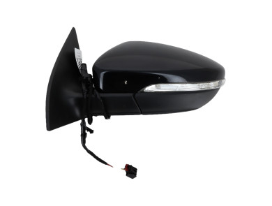 Left wing mirror - Volkswagen SCIROCCO III PH 2 - Noir - 1K8857507P9B9 - A1-0445K