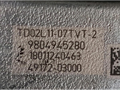 Engine type BH02 - DS DS3 I PH.3 - B1-5935I