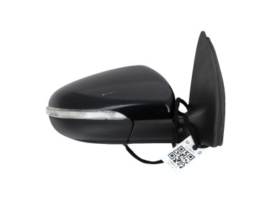 Right wing mirror - Volkswagen GOLF VI - Noir - 5K0857508AF9B9 - L1-6487L