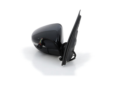 Right wing mirror - Volkswagen GOLF VI - Noir - 5K0857508AF9B9 - L1-6487L