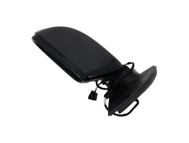Left wing mirror - Volkswagen GOLF VI - Noir - 5K0857507AF9B9 - T0-9128H