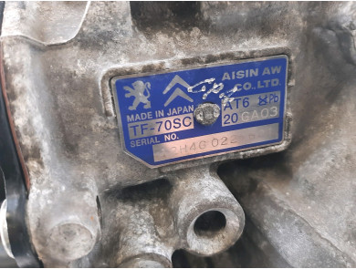 Gearbox type 20GA03 - Peugeot 308 I PH.2 - X1-6740B