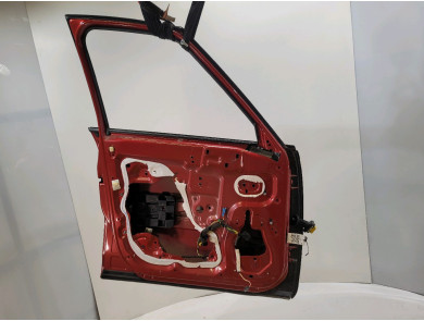 Left front door - Citroen C4 PICASSO I - Rouge Fonce - 00009002X7 - F1-6751H