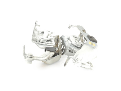 Hood hinges - Mercedes CLASSE C IV PH.1 - Blanc - 2058800828 - H1-4801B