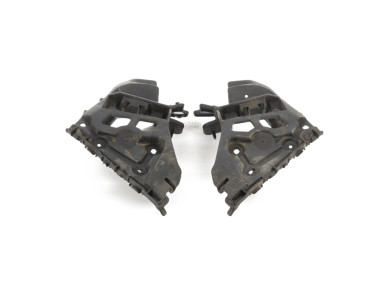 Lot de supports pare choc arrière - Renault CLIO IV PH.1 - Blanc - 850456409R - I1-2969K