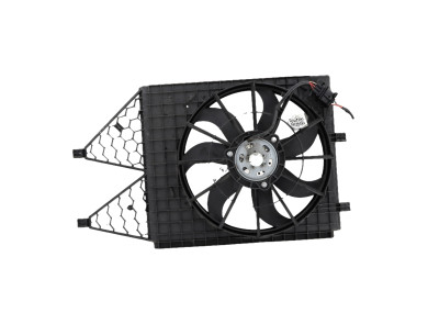 Radiator fan + mounting - Volkswagen POLO V PH.1 - 6R0959455E - K1-5916C