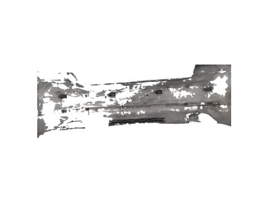 Rear bumper - Skoda OCTAVIA II PH.2 - Vert Clair - 1Z5807417 - W1-6318F