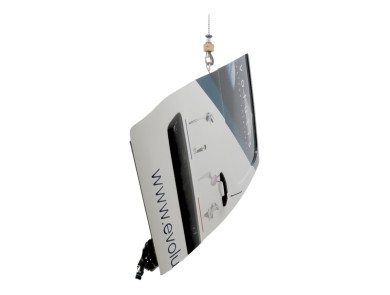 Right rear sliding door - Citroen BERLINGO III - Blanc - 9831177480 - Z2-4460P