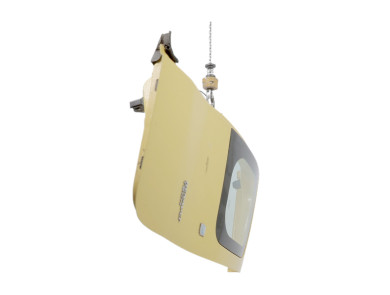 Right rear swing door - Renault KANGOO EXPRESS II PH.1 - Jaune Clair - 901002594R - F0-3450Z