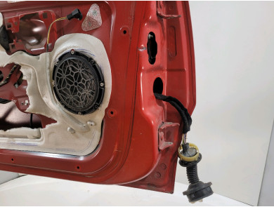 Porte gauche (3 portes) - Citroen C2 - Rouge Fonce - 9002T1 - P0-2425T