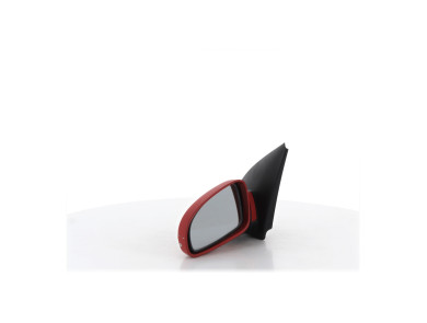 Left wing mirror - Chevrolet AVEO I - Rouge Fonce - 96600400 - N0-2214Q