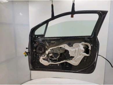 Right door (3-door models only) - Peugeot 208 GTI - Noir - 9805822480 - J0-6458X