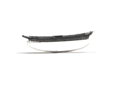 Front bumper central grille - Volkswagen GOLF VII PH.1 - Gris Fonce - 5G0853677B9B9 - C1-5196F