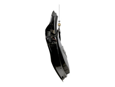 Left door (3-door models only) - Renault WIND - Noir - 801011427R - Y1-0177V