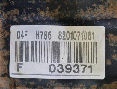 Engine type D4F786 - Renault CLIO ESTATE III PH.2 - B0-1921M