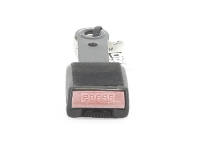 Left front belt clip used - Peugeot 206 - 8973 L3