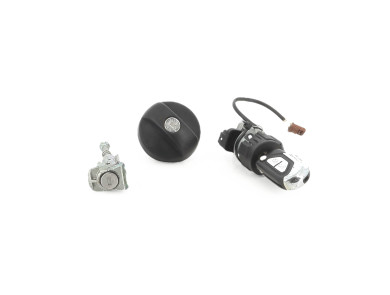 Steering lock and door key cylinders kit - DS DS3 I PH.2 - 9806016180 - N1-3983U