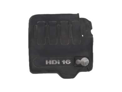 Engine cover - Peugeot 308 I PH.1 - Noir - 00000137A3 - H1-4891U