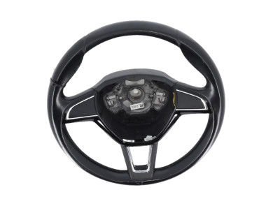 Steering wheel used - Skoda FABIA - 5E0419091AD CWD