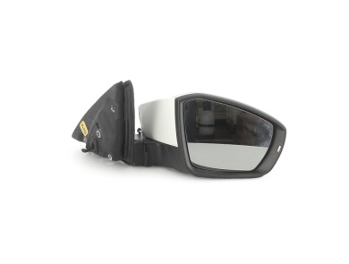 Right wing mirror - Skoda OCTAVIA III PH.2 - Blanc - 5E1857508N - F0-6876G