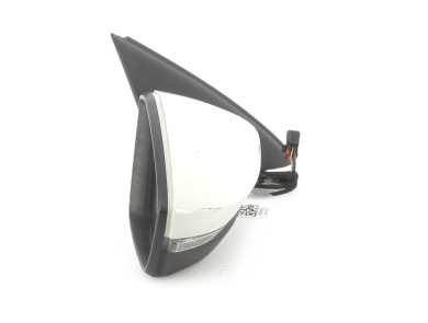 Right wing mirror - Skoda OCTAVIA III PH.2 - Blanc - 5E1857508N - F0-6876G