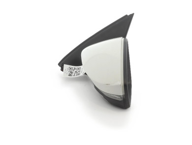 Left wing mirror - Skoda OCTAVIA III PH.2 - Blanc - 5E1857507N - H0-7004M