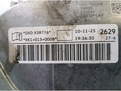 Engine type DXDX - Volkswagen GOLF VIII - K1-6541F