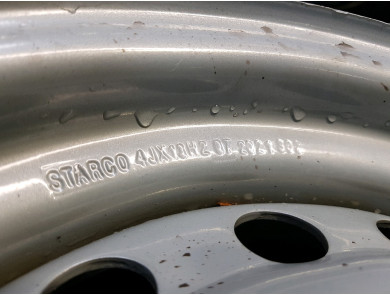 Steel wheel - Bellier DOCKER - 0060055750 - Z1-4115J