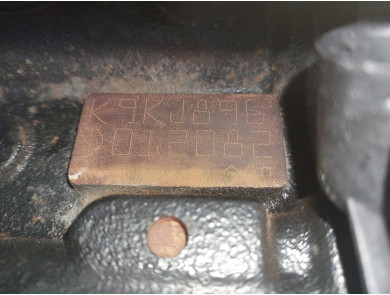 Moteur type K9K896 - Dacia DUSTER I PH.1 - V1-0630I
