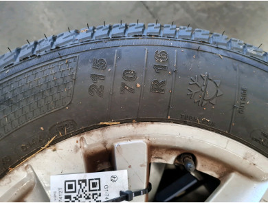 COMPLETE WHEEL SET OF TWO FRONT - Citroen C4 AIRCROSS - GPA-26-0049011 - G1-7412T