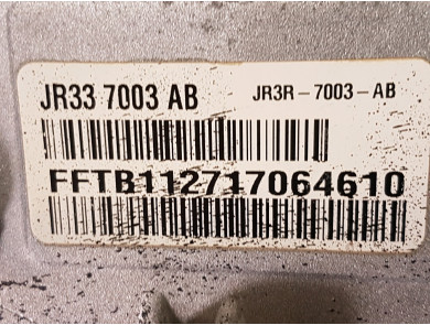 Gearbox type JR3R-7003-AB - Ford MUSTANG VII PH.2 - A1-9000M
