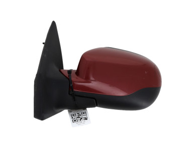 Left wing mirror - Renault CLIO III PH.2 - Rouge Fonce - 7701071872 - S1-8634K