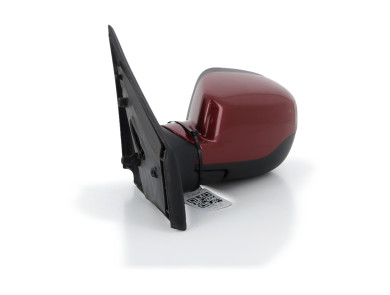 Left wing mirror - Renault CLIO III PH.2 - Rouge Fonce - 7701071872 - S1-8634K