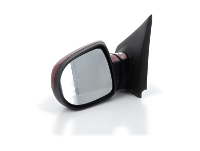 Left wing mirror - Renault CLIO III PH.2 - Rouge Fonce - 7701071872 - S1-8634K
