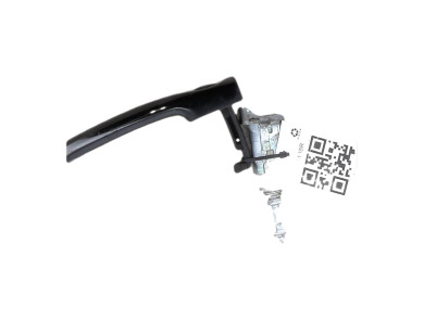 Poignée de porte extérieure avant gauche - Renault CLIO IV PH.1 - Blanc - 806706656R - L1-4138R