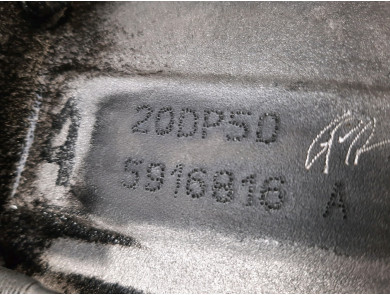 Gearbox type 20DP50 - Citroen C5 TOURER II - L1-8934I