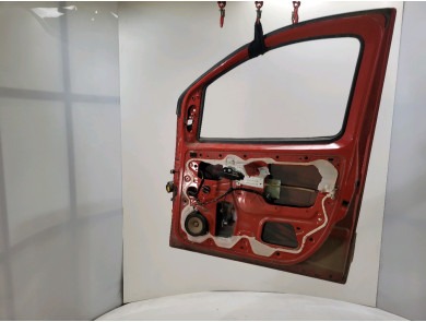 Porte avant droite - Fiat FIORINO FOURGON III PH.1 - Rouge Fonce - 1396511080 - J1-7113P
