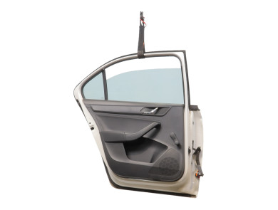 Rear left door - Skoda RAPID PH.1 - Blanc - 5JA833055B - I1-5497I