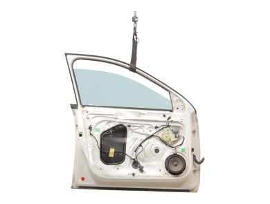 Porte avant gauche - Skoda RAPID PH.1 - Blanc - 5JA831055B - W1-5526U