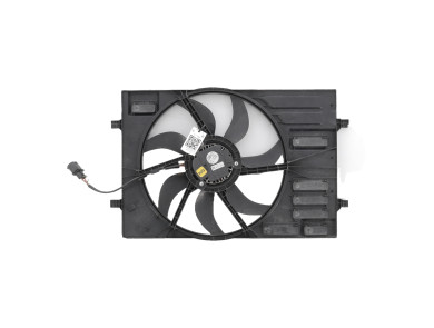 Radiator fan + mounting - Seat LEON III PH.1 - 5Q0121203DE - C1-7534Y