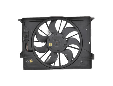 Radiator fan + mounting - Mercedes CLASSE CLS I PH 1 - A2115002193 - C1-7490V