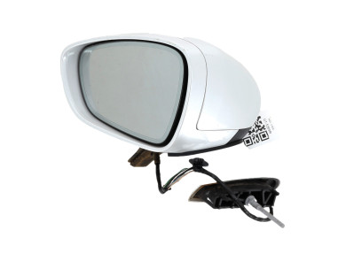 Left wing mirror - Citroen C5 TOURER II - Blanc Fonce - 00008153SR - U1-5269R